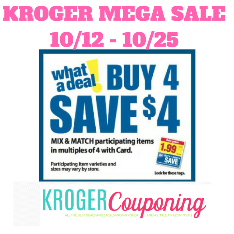 Wow Kroger Mega Sale Full List Kroger Couponing