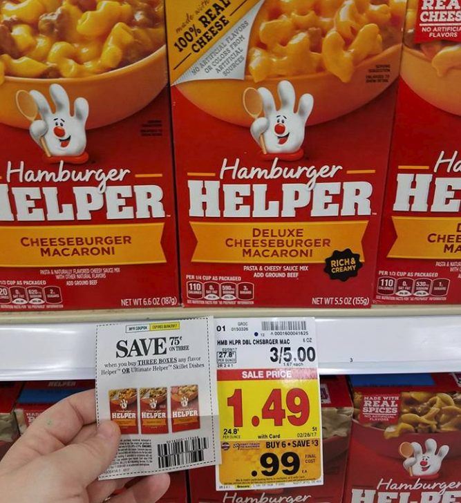 Betty Crocker Helper $.74 Kroger Mega! - Kroger Couponing
