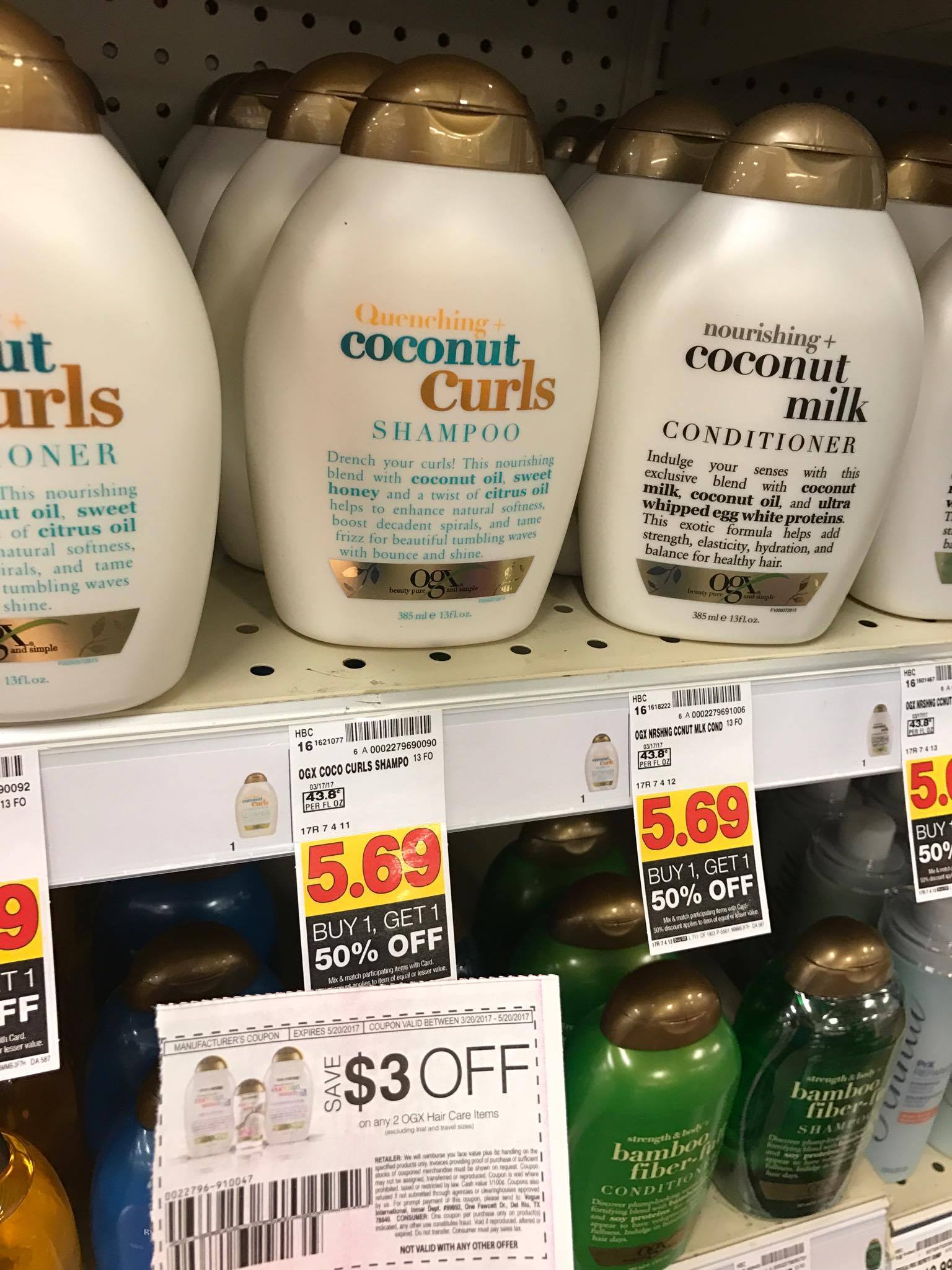 OGX products as low as 2.77 Kroger Couponing