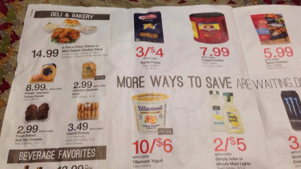 QFC Buy 5 Save 5 Mega Sale 3/8 3/21 Kroger Couponing