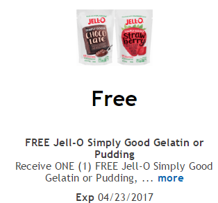 FREE Jello Simply Good #FREEBIEFRIDAY - Kroger Couponing