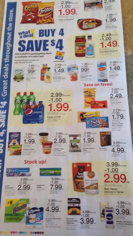 QFC Mega Sale - Buy 4, Save $4 Starts 4/26! - Kroger Couponing