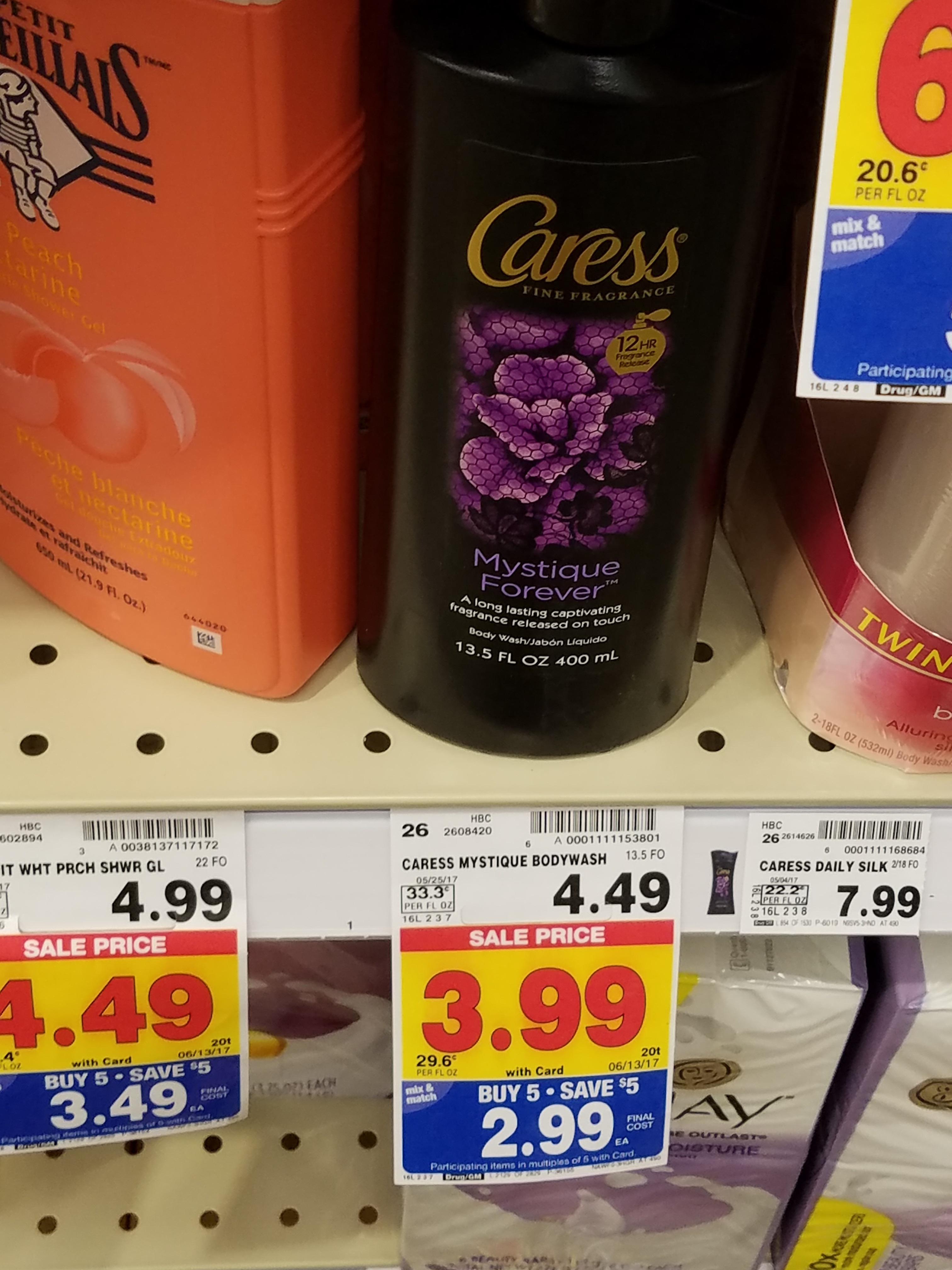 Caress Body Wash just 1.99 Kroger Couponing