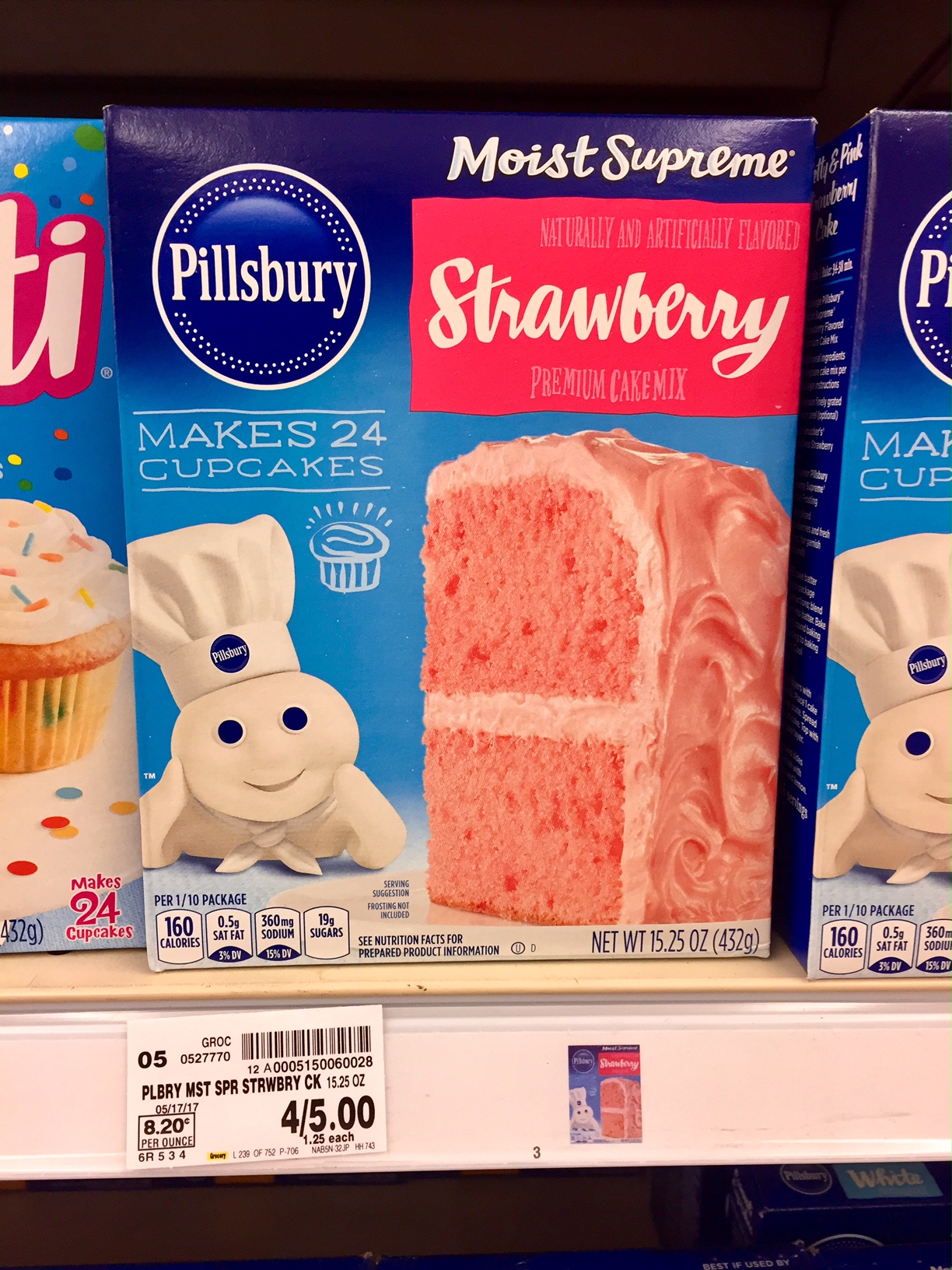 Pillsbury Cake Mix just .75 Kroger Couponing