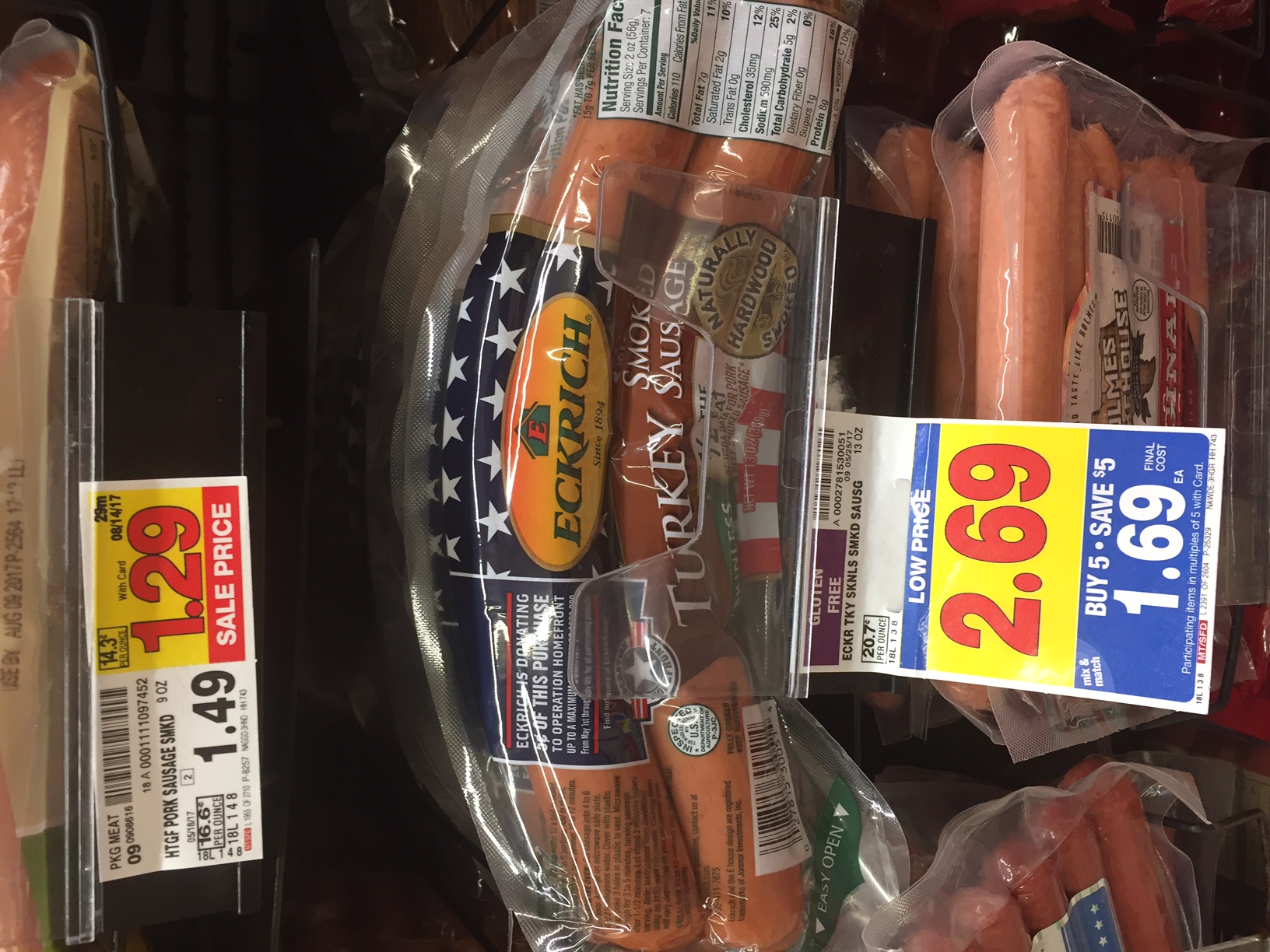 Eckrich Smoked Sausage just $1.07 - Kroger Couponing