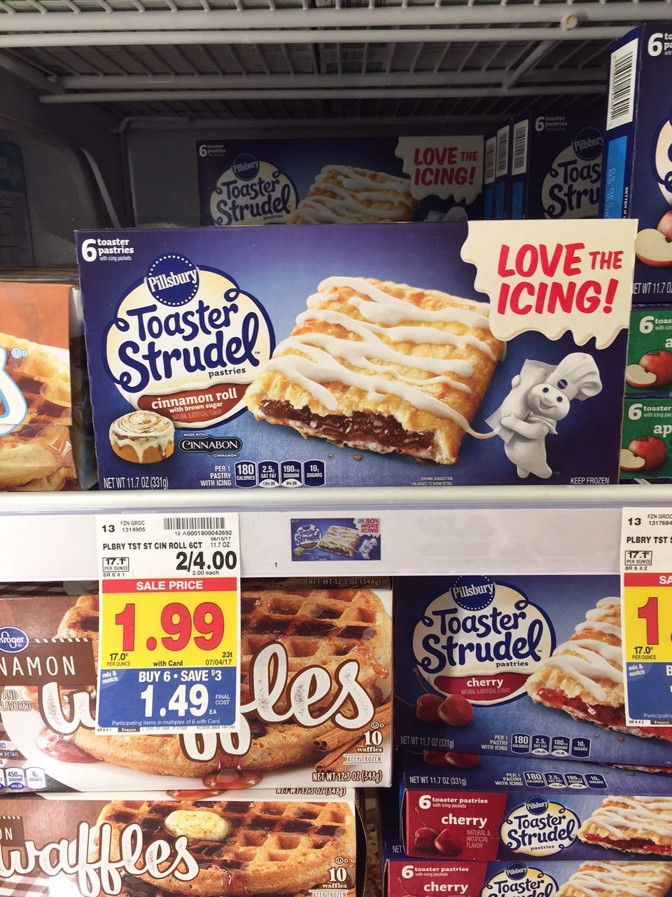 Pillsbury Toaster Strudels $1.49 - Kroger Couponing