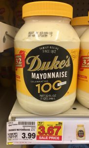 Duke’s Mayo just $3.17 - Kroger Couponing