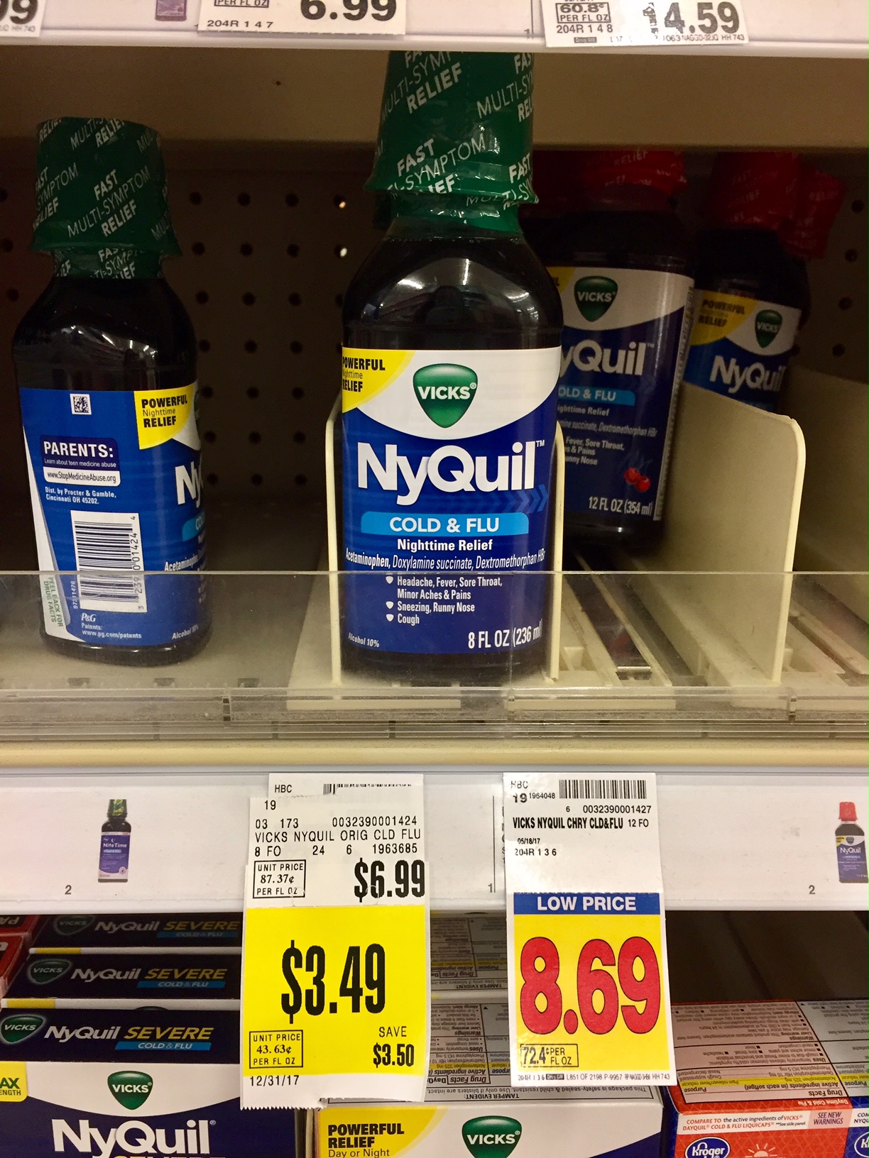 Vicks Nyquil just 1.49 Kroger Couponing