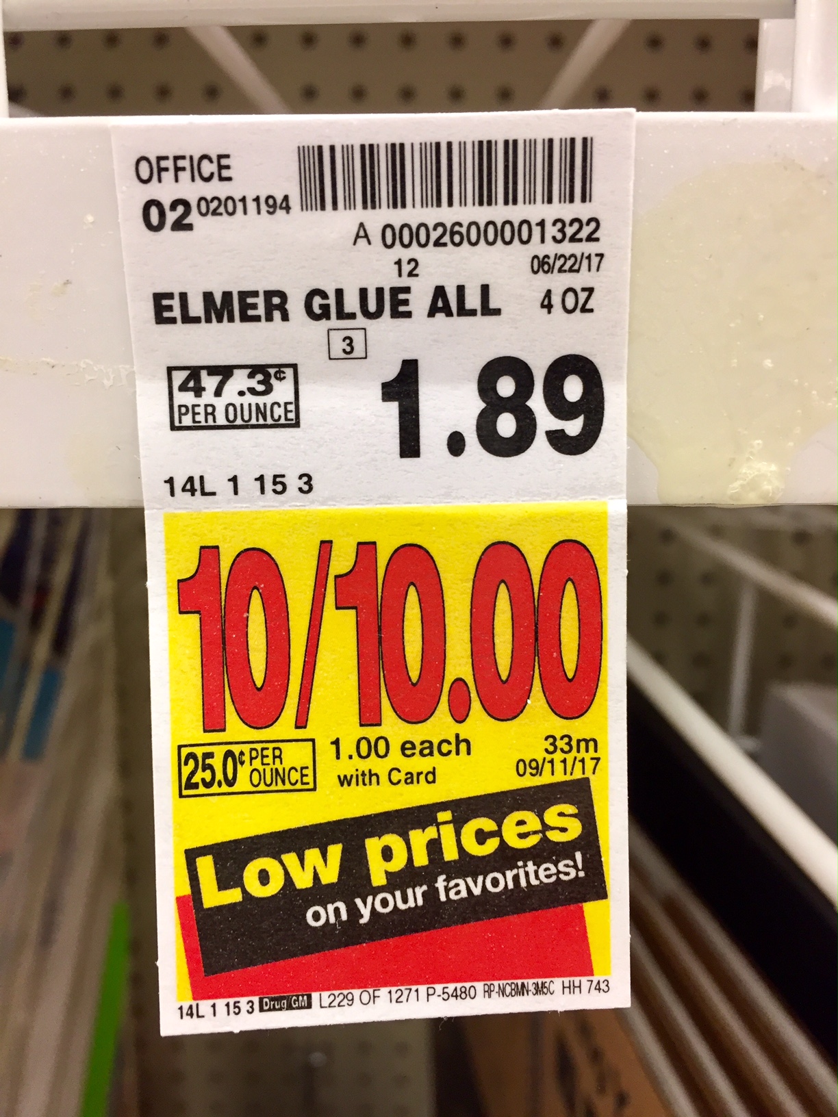 Elmer's Glue Sticks just $.28 per stick - Kroger Couponing