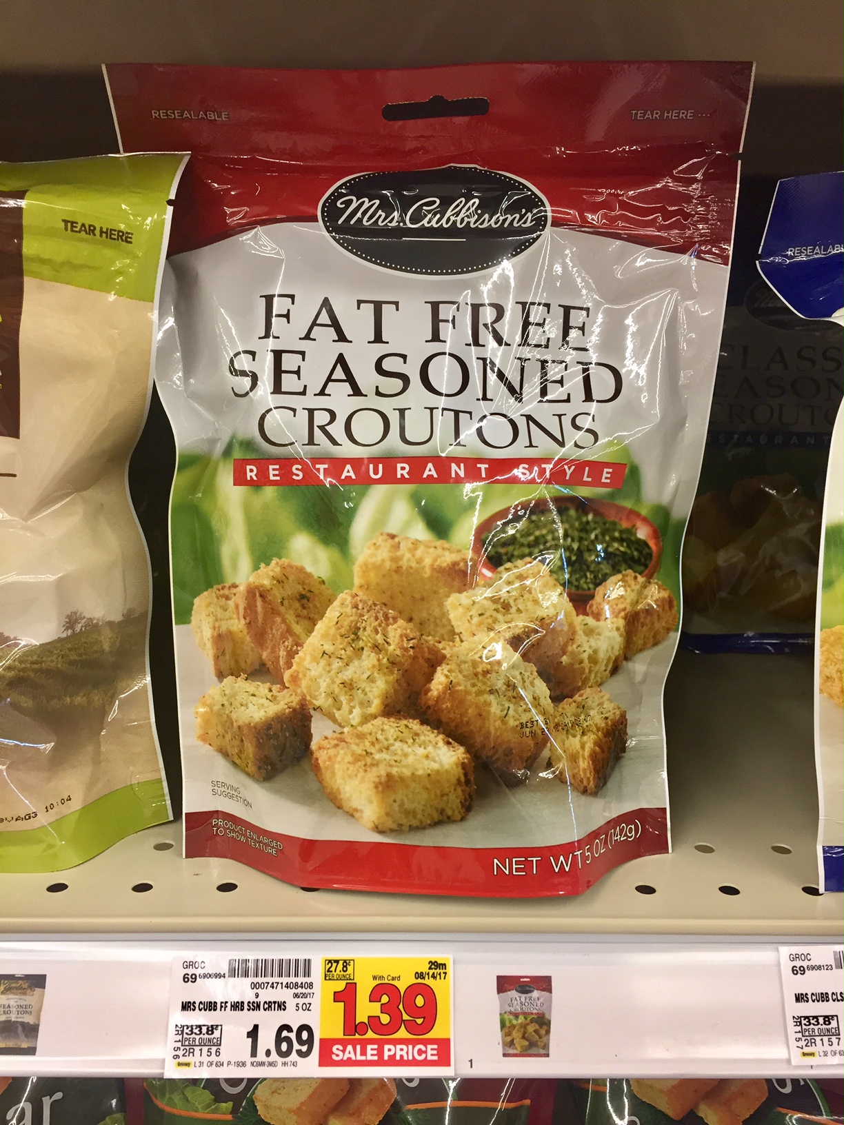 Mrs. Cubbison's just $.89 - Kroger Couponing
