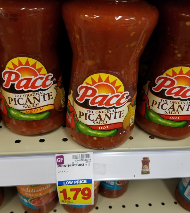 Pace Picante Sauce $1.29 - Kroger Couponing