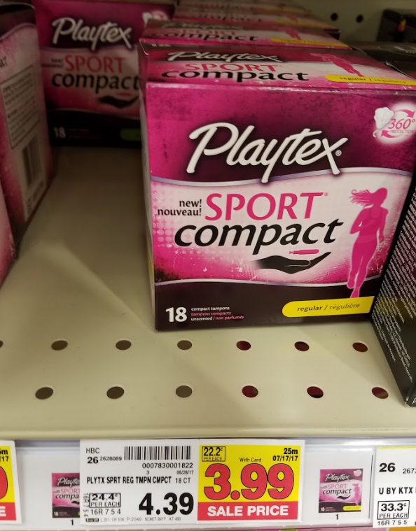 playtex organic tampons