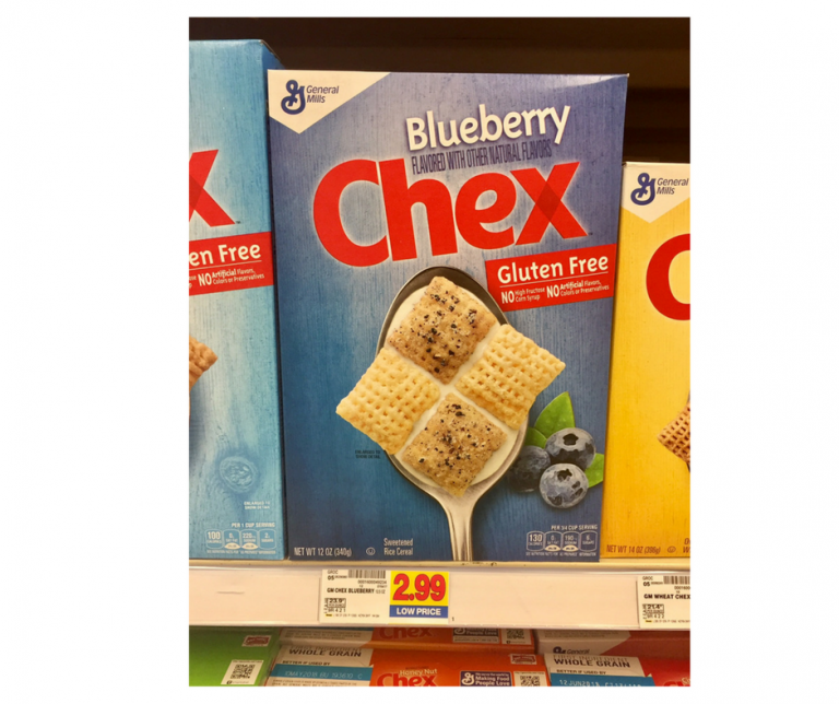 Blueberry Chex just 1.99 at Kroger Kroger Couponing