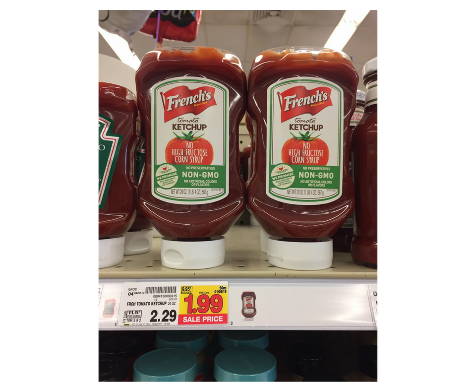 French's Ketchup as low as $1.99 - Kroger Couponing