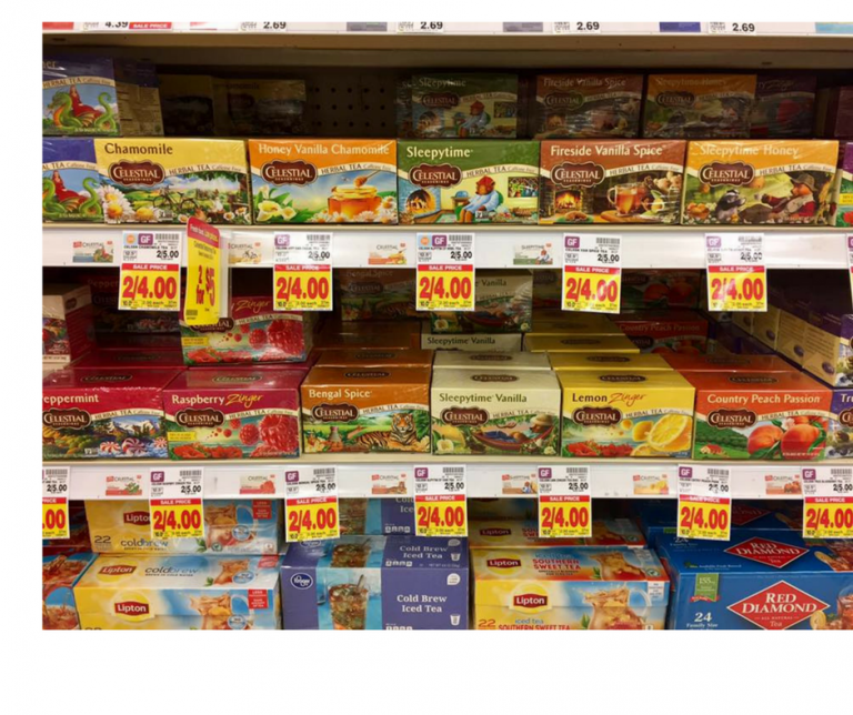 FREE Celestial Tea Kroger Couponing
