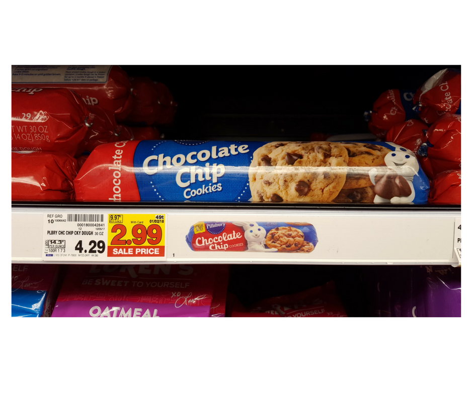 Pillsbury Cookie Dough as low as $2.66 - Kroger Couponing