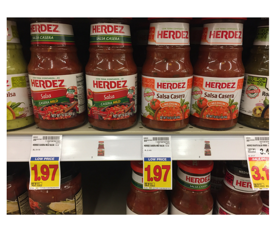 Herdez Salsa as low as $1.94 - Kroger Couponing