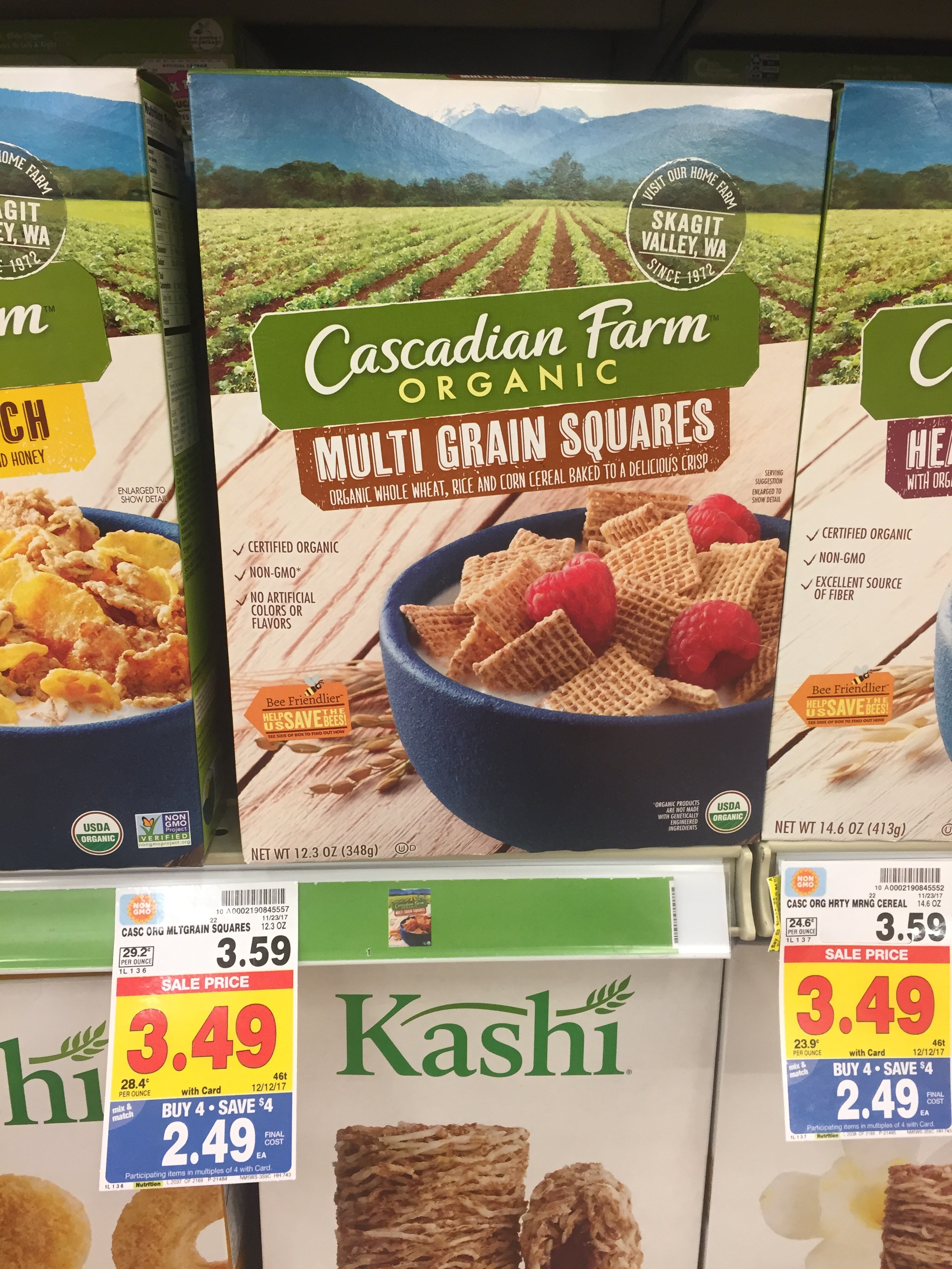Cascadian Farm Cereal just $1.49 - Kroger Couponing