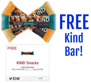 FREE Kind Bar At Kroger! - Kroger Couponing