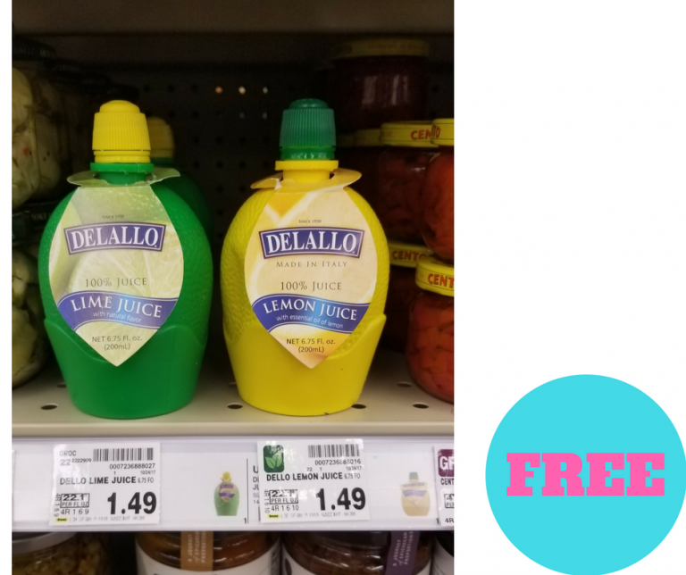 FREE DeLallo Lemon and Lime Juice - Kroger Couponing