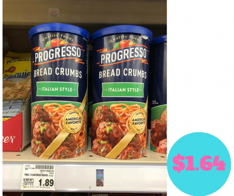 Progresso Breadcrumbs just 1.64 Kroger Couponing