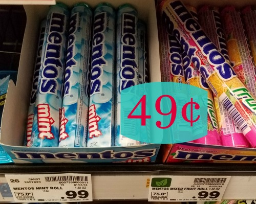 Mentos Just 49¢!!! - Kroger Couponing