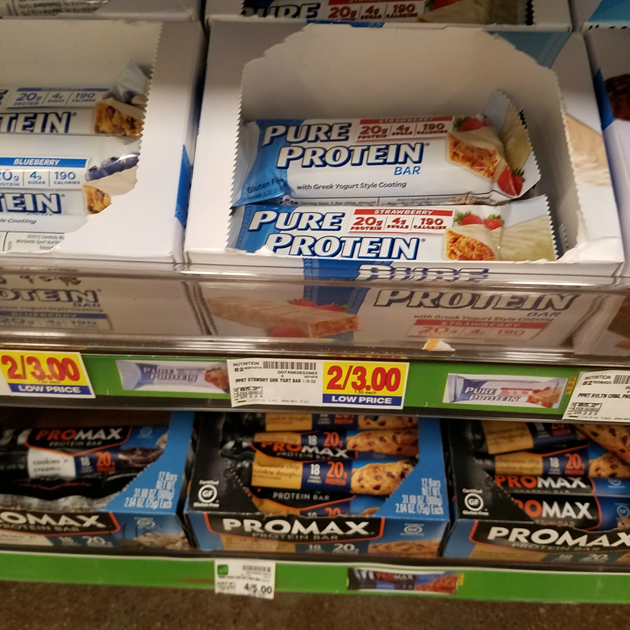 Pure Protein Bars just $1.00 - Kroger Couponing