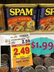 Hormel SPAM Just $1.99 - Kroger Couponing