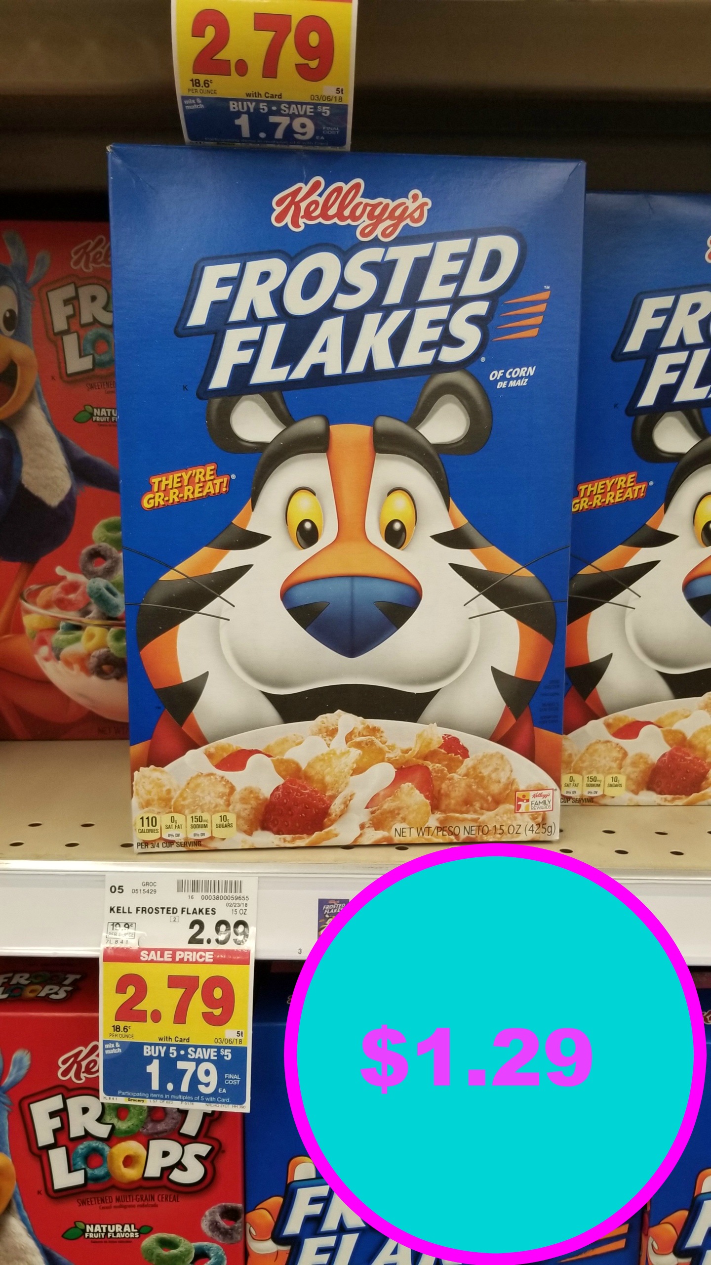 New Kellogg's Frosted Flakes Coupon!!! - Kroger Couponing