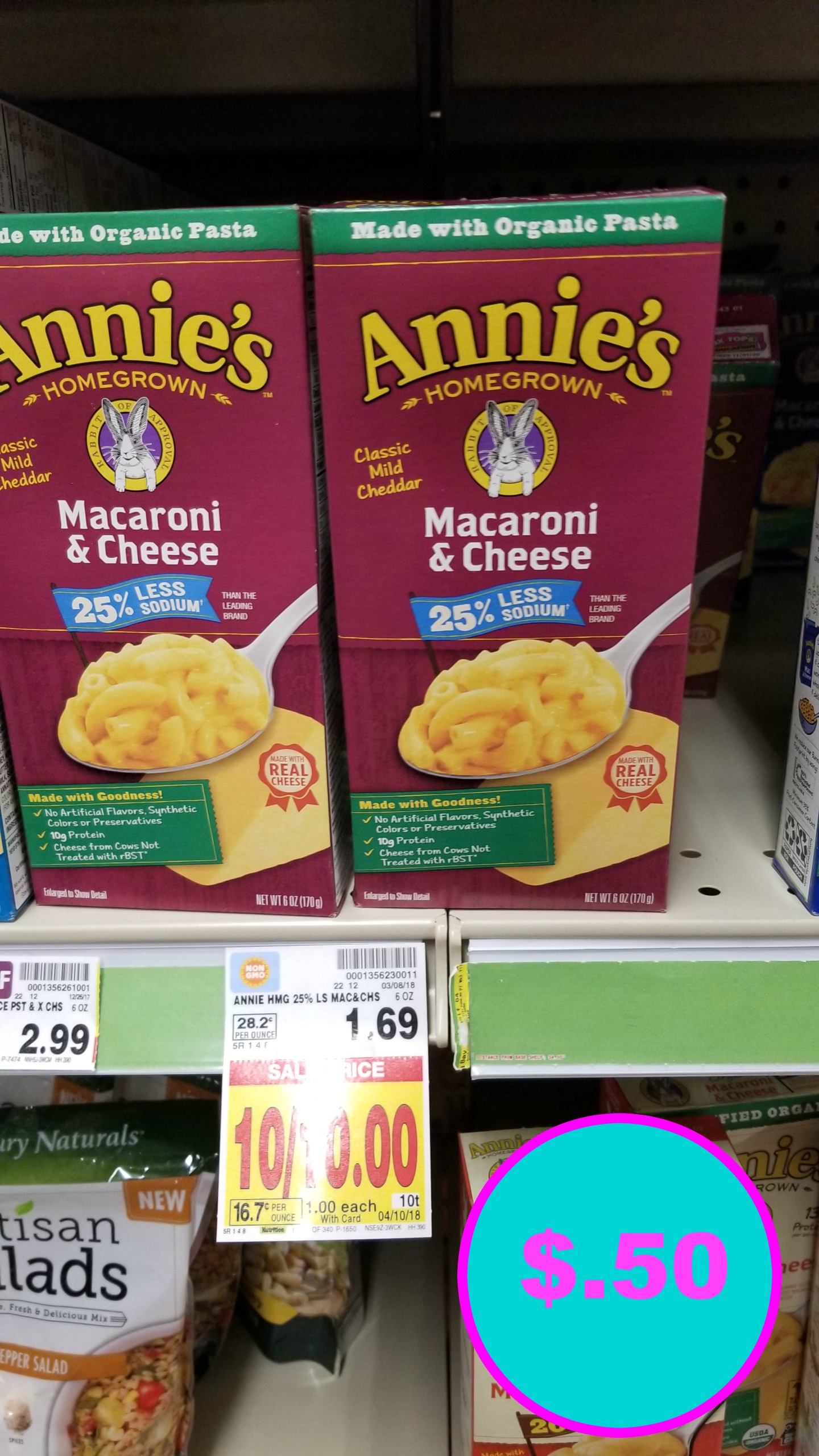 Annie s Mac And Cheese Just 50 Kroger Couponing