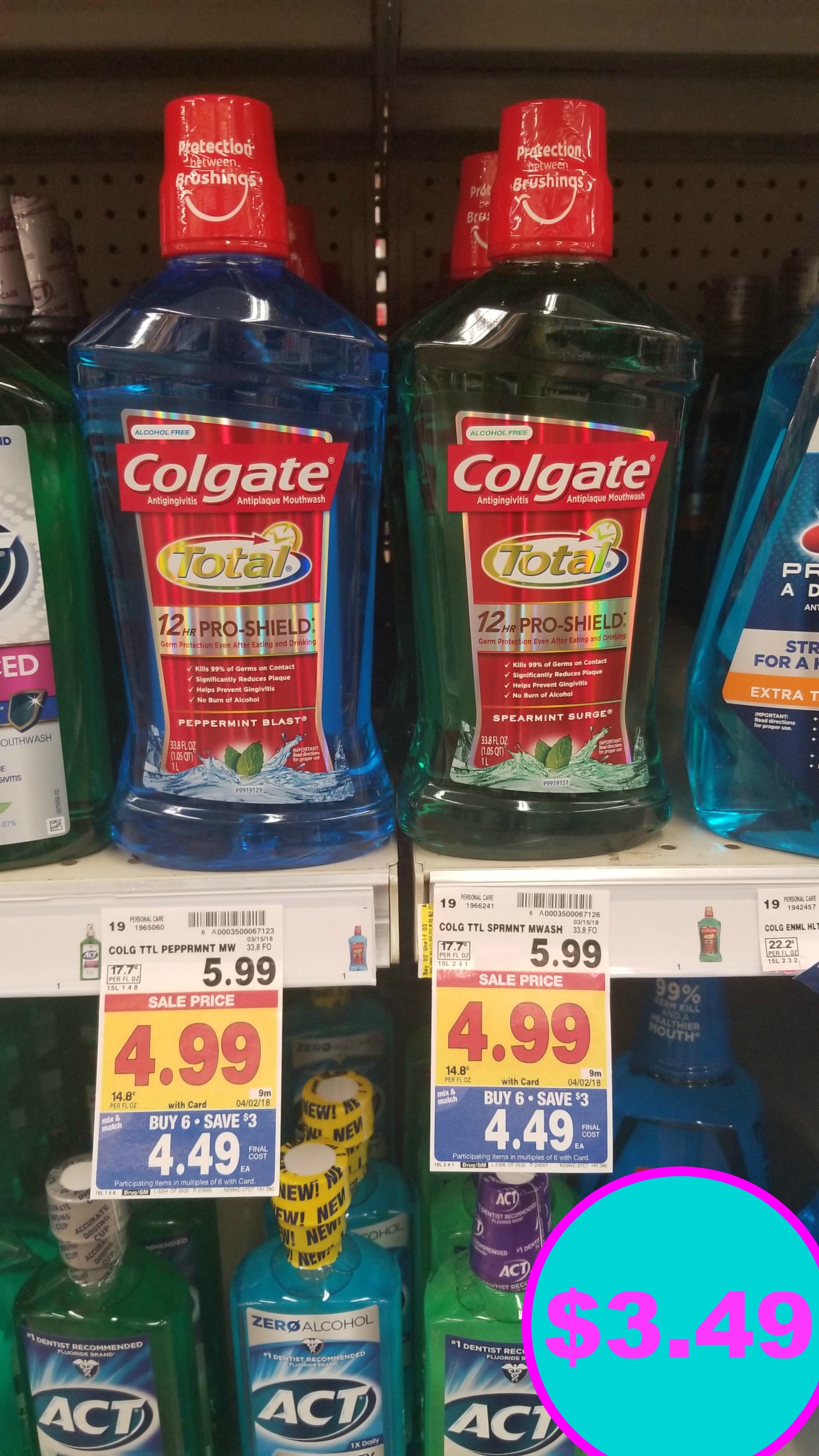 New Colgate Mouthwash Coupon!!! Kroger Couponing