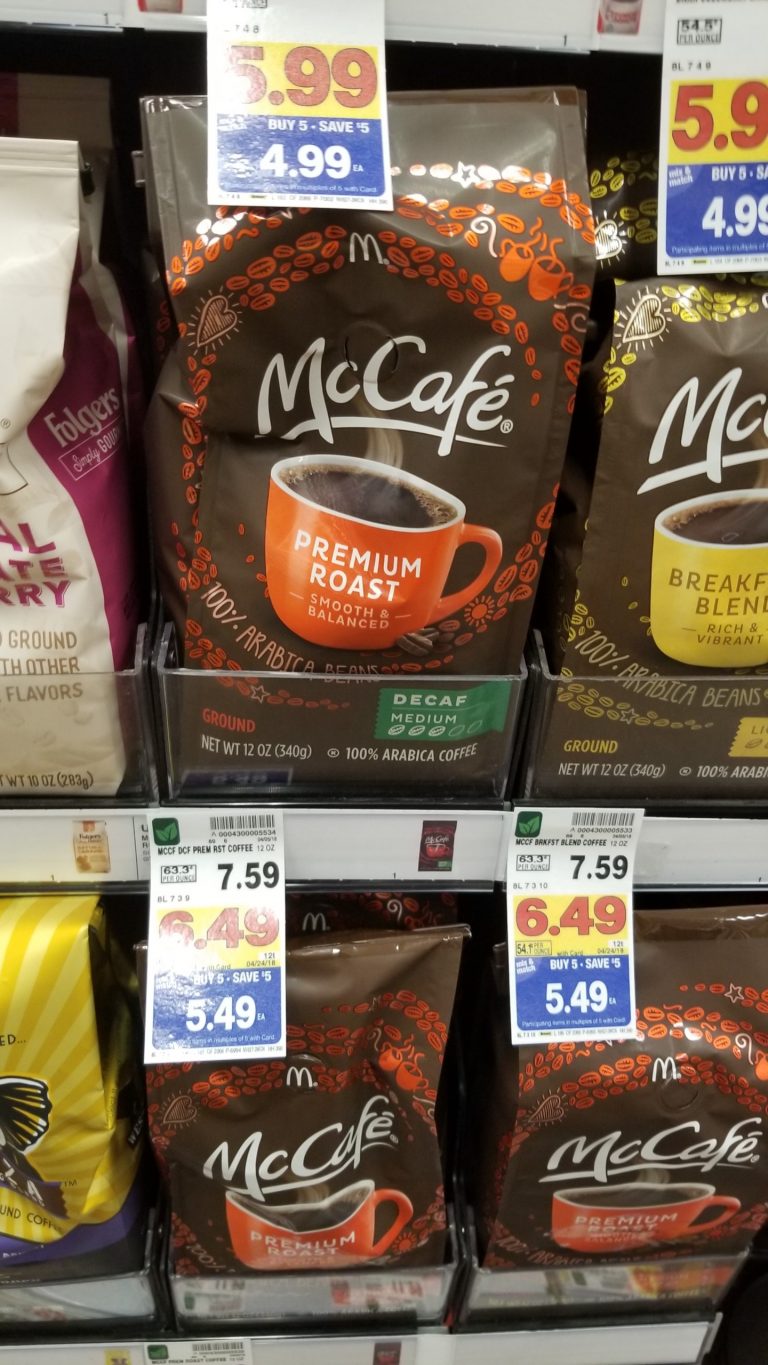 McCafe Coffee just $4.49 - Kroger Couponing