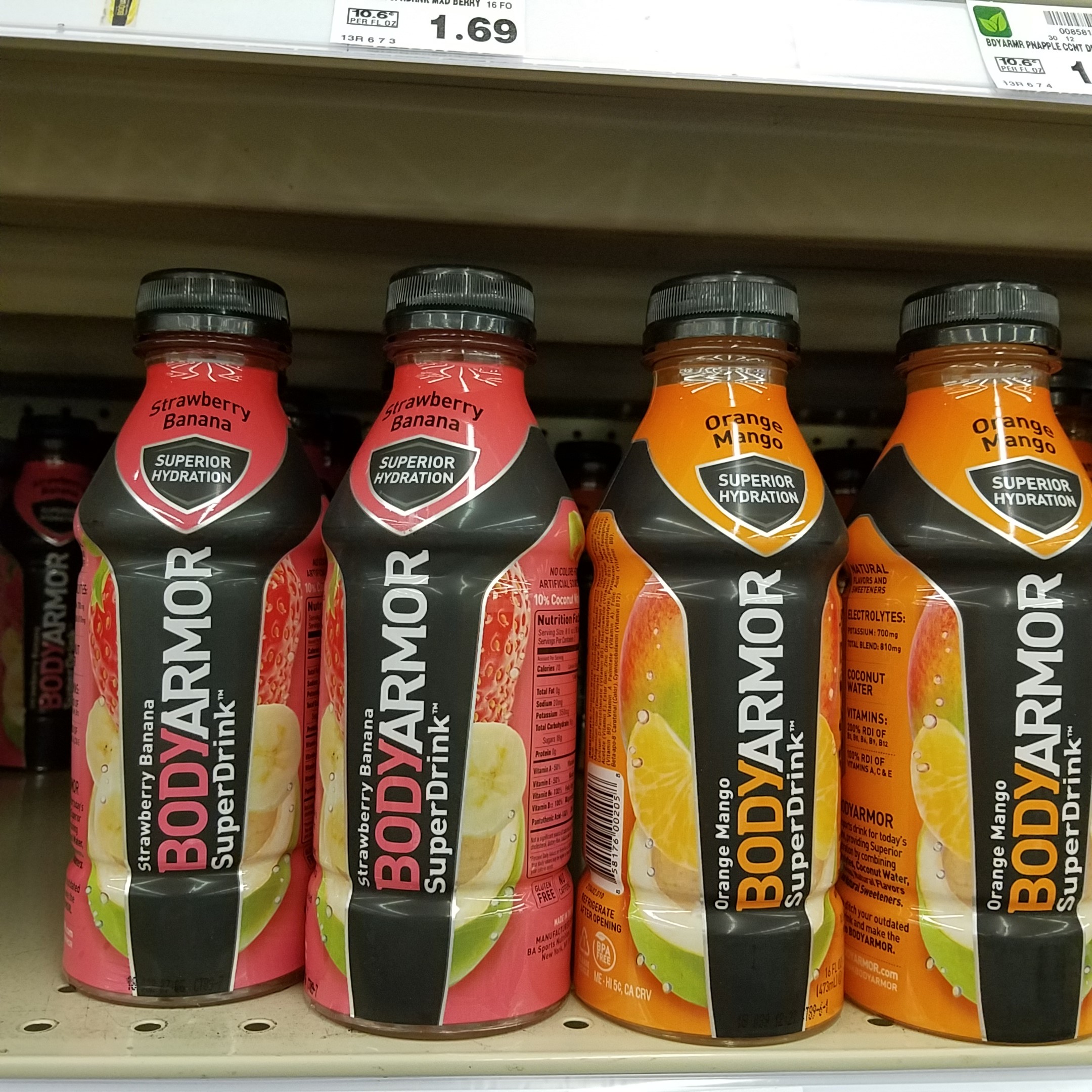 Body Armor Sports Drink just $.25 - Kroger Couponing