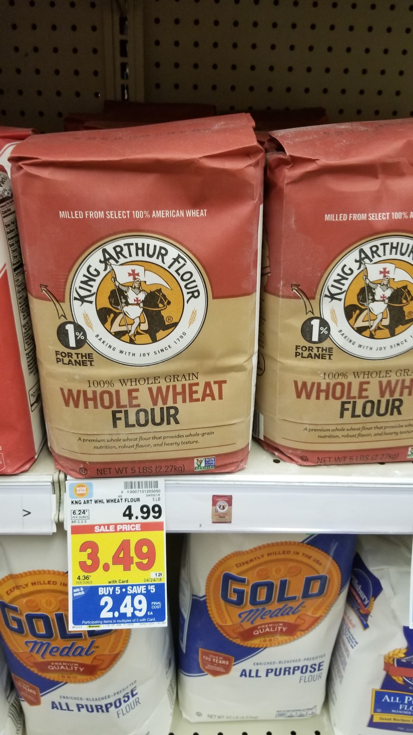 King Arthur Flour just 1.49 Kroger Couponing