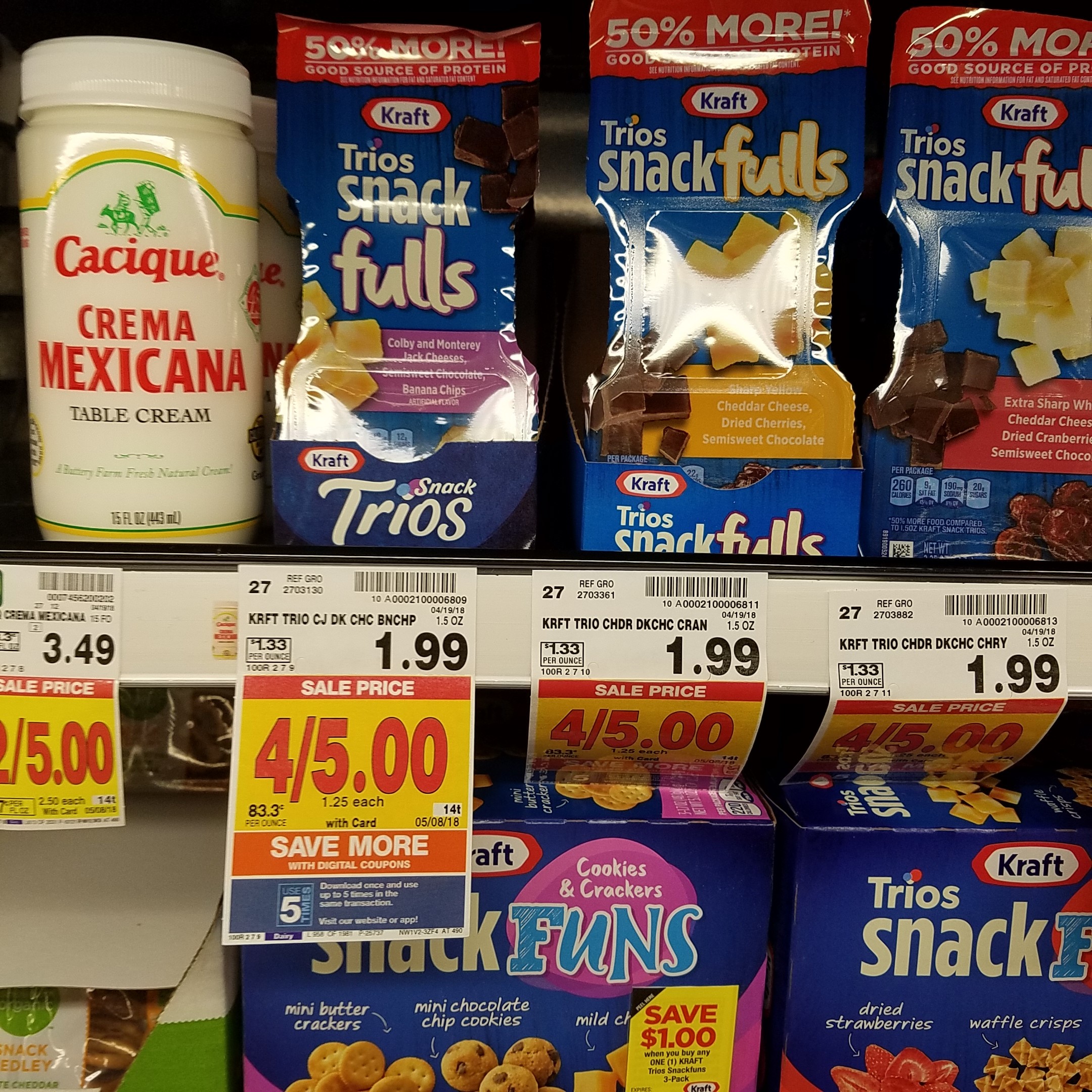 Kroger Snackfuls just 1.00 Kroger Couponing