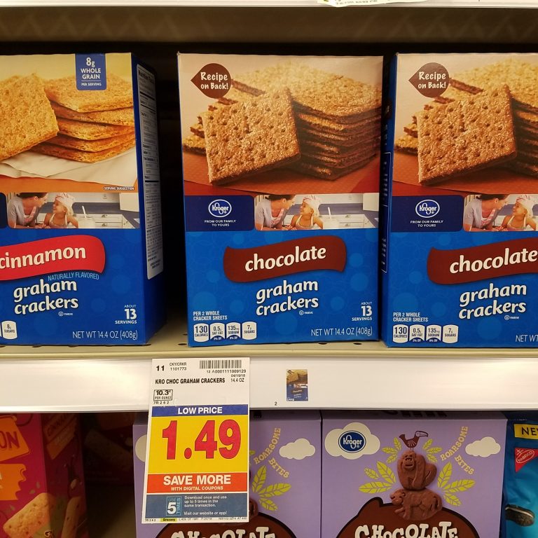 Kroger Graham Crackers just 1.09 Kroger Couponing