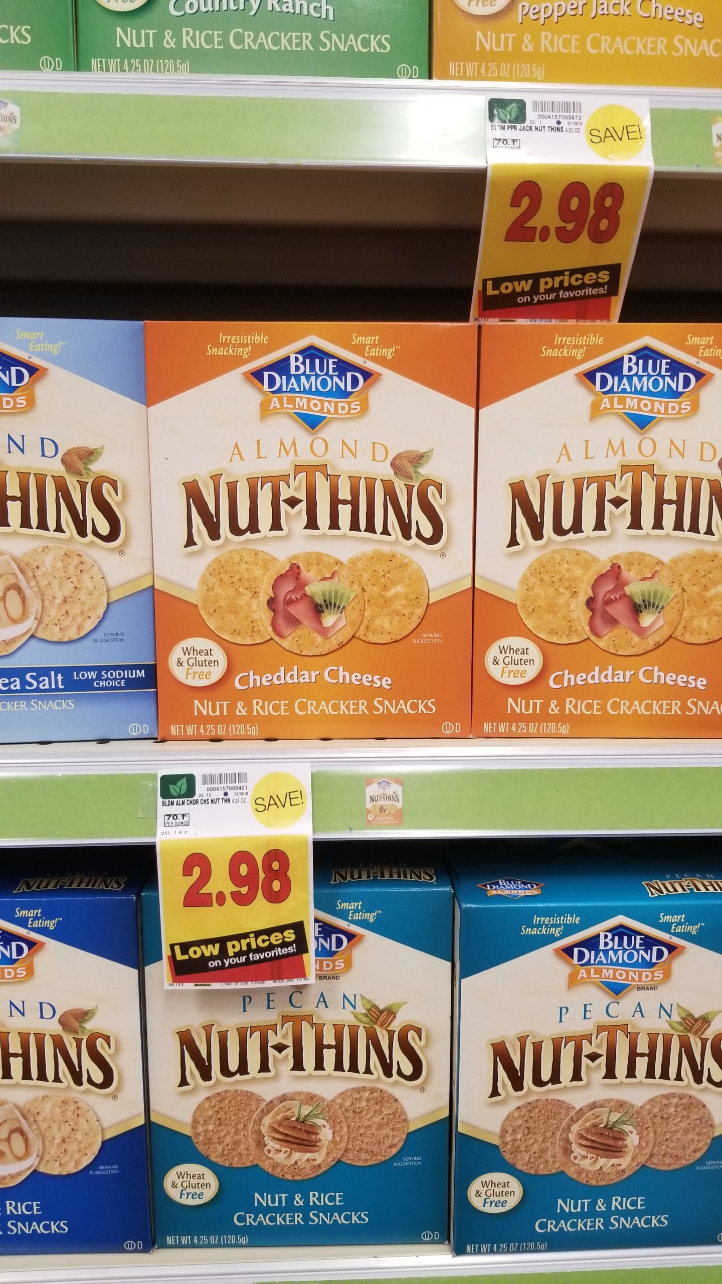 Blue Diamond Nut Thins just $1.98 - Kroger Couponing