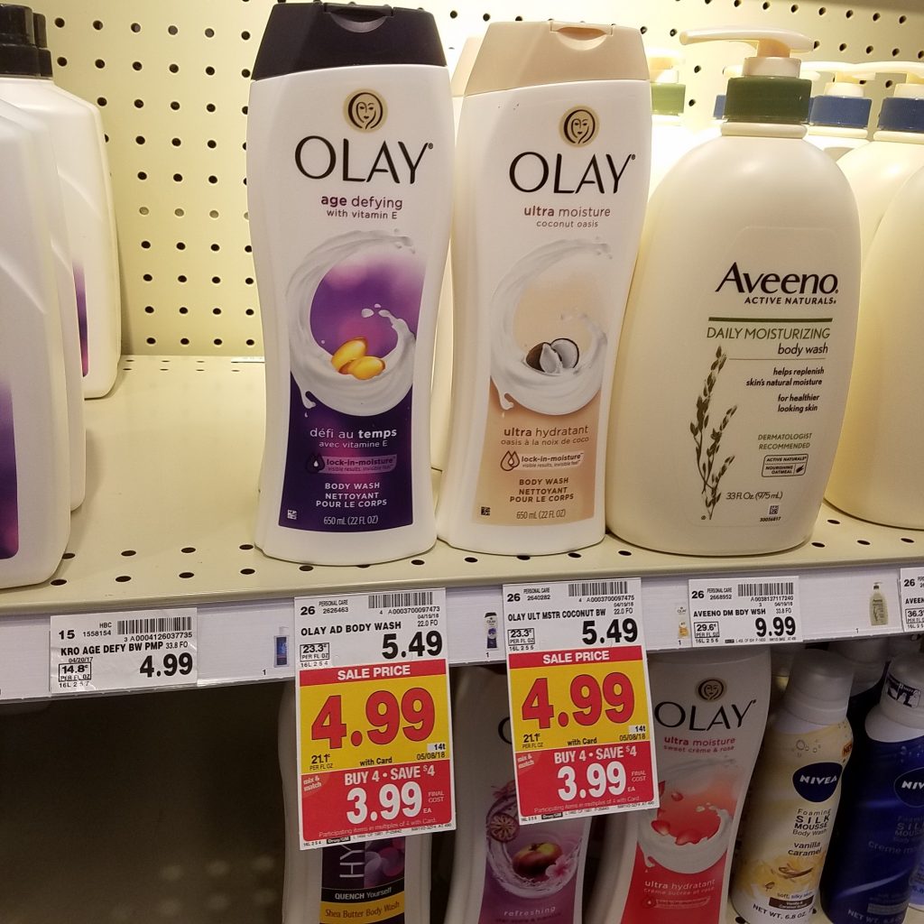 Olay Body Wash just 2.99 Kroger Couponing