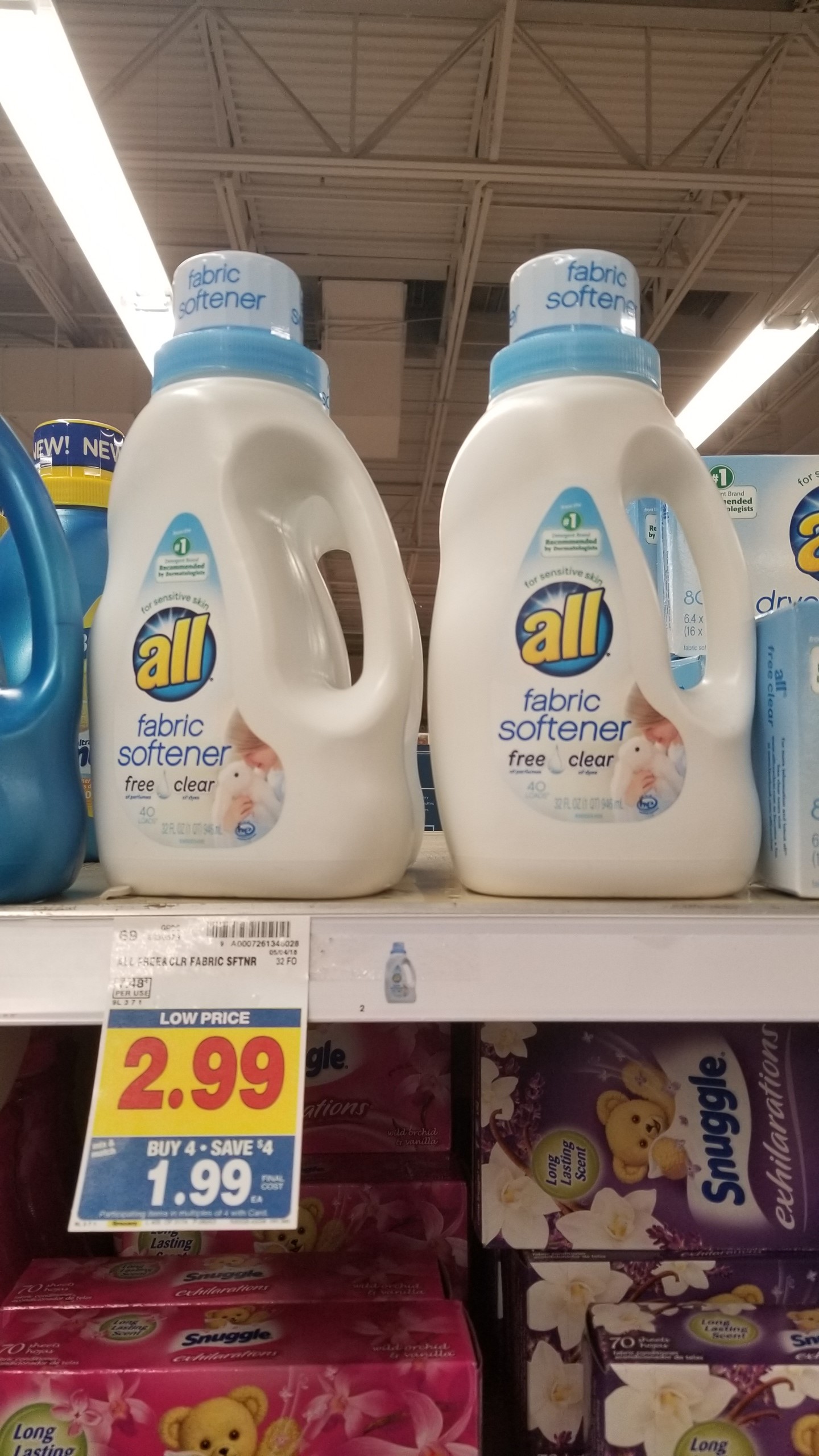 FREE All Dryer Sheets Kroger Couponing