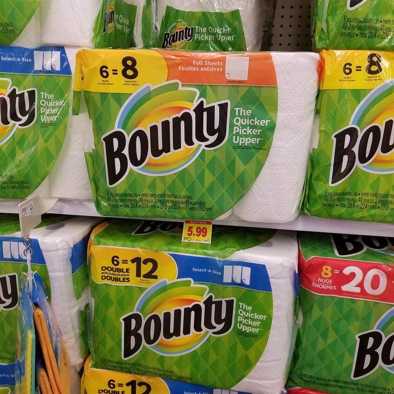 Bounty Paper Towels just $4.99 - Kroger Couponing