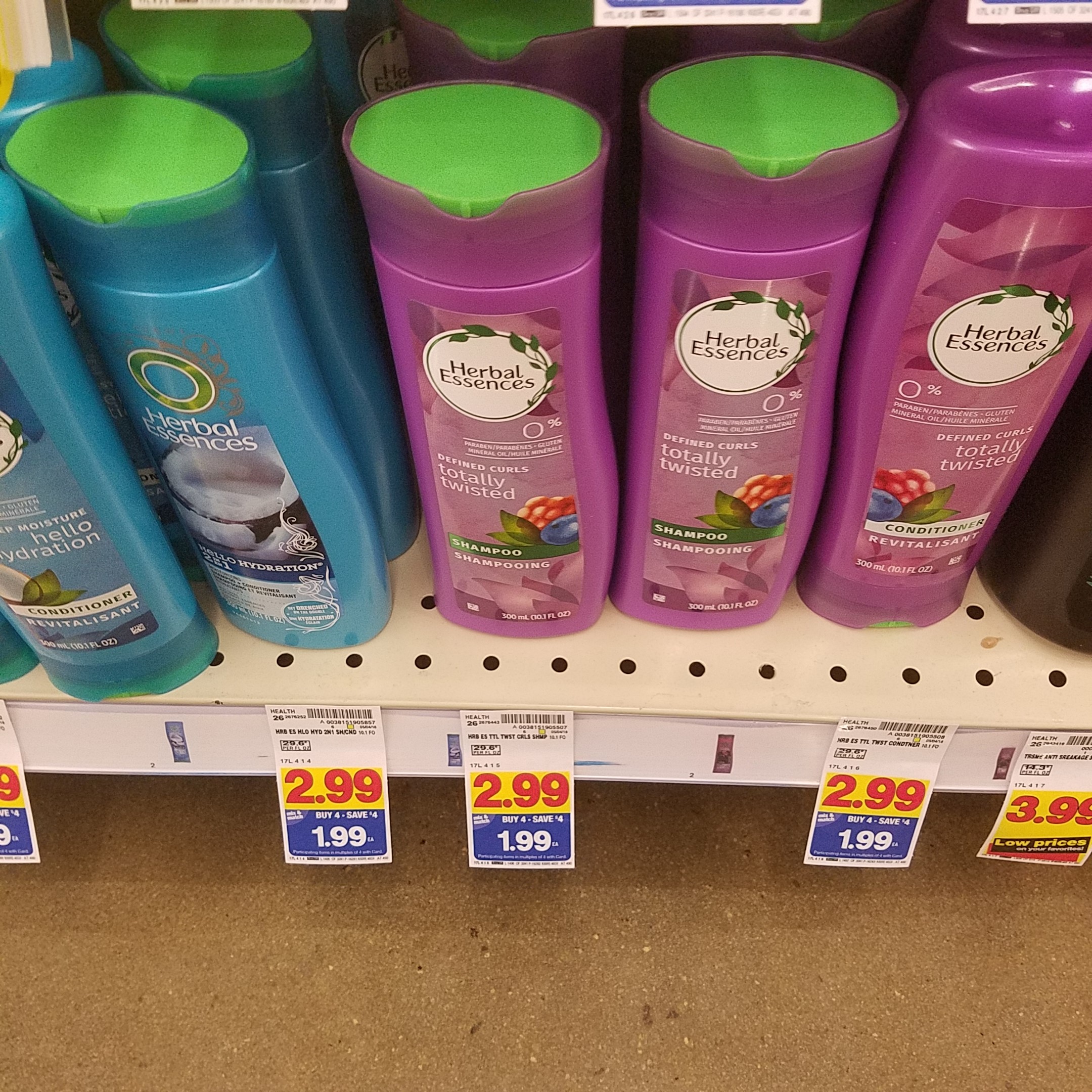 Herbal Essences just .89! Kroger Couponing