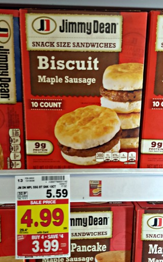 Jimmy Dean Breakfast Sandwiches Just $3.24 In the Kroger Mega Sale ...