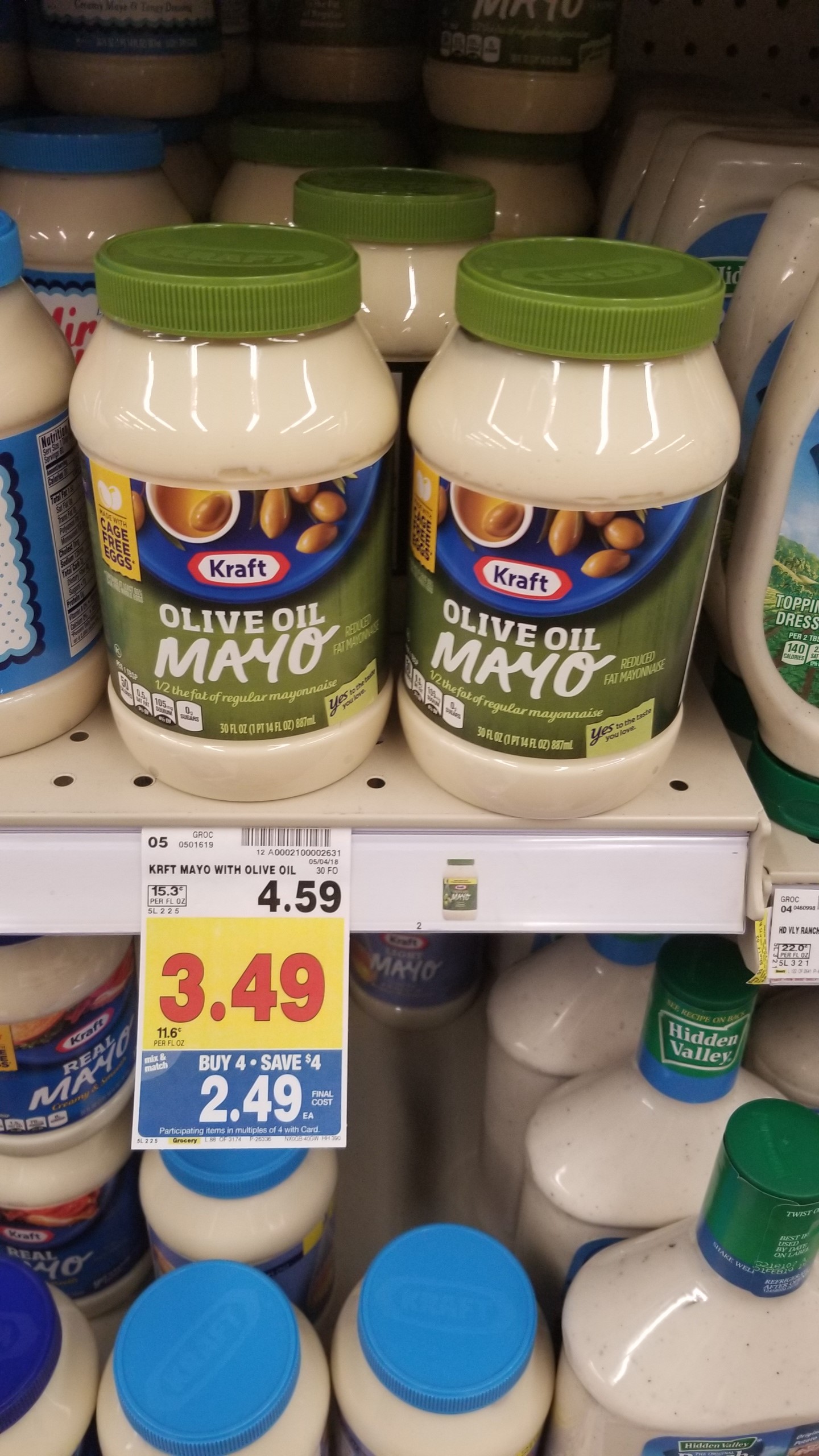 Kraft Mayo just $1.74 - Kroger Couponing