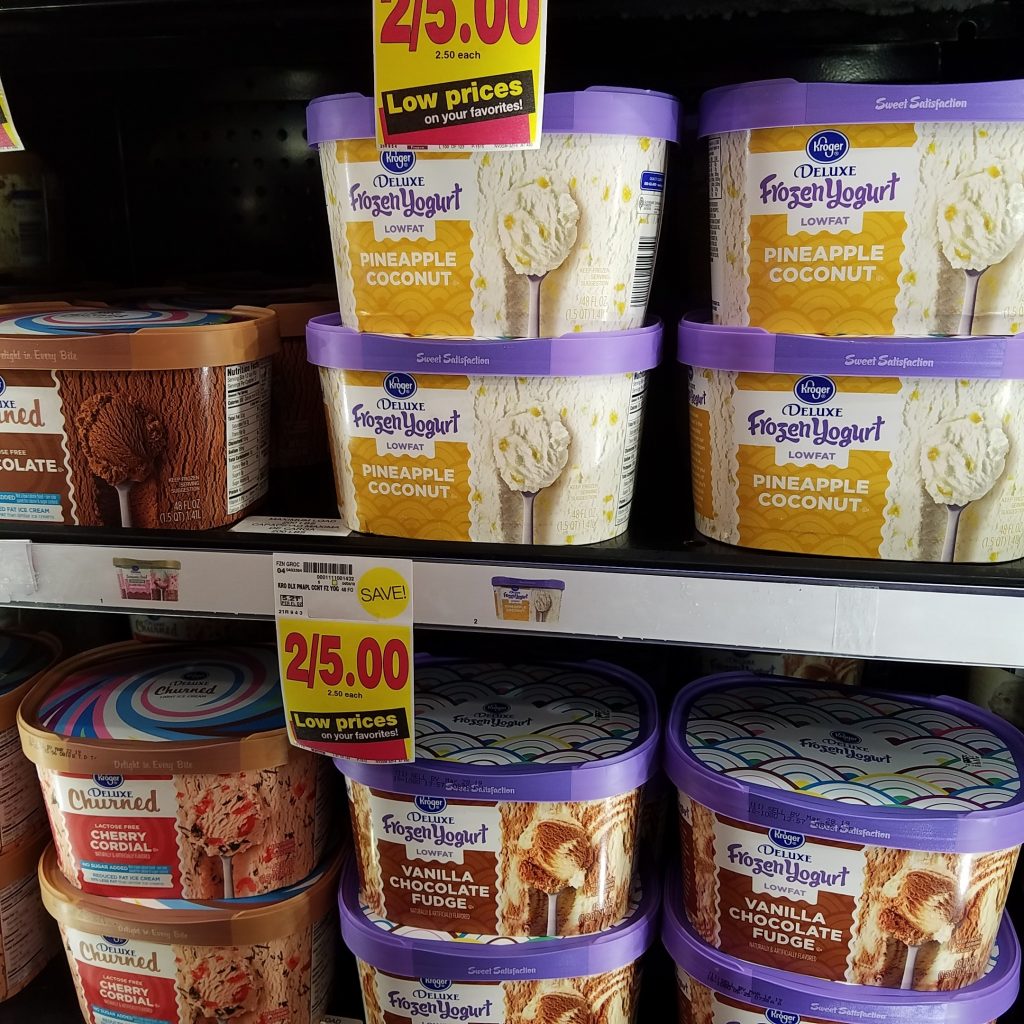 Kroger Deluxe Ice Cream just 2.00 Kroger Couponing