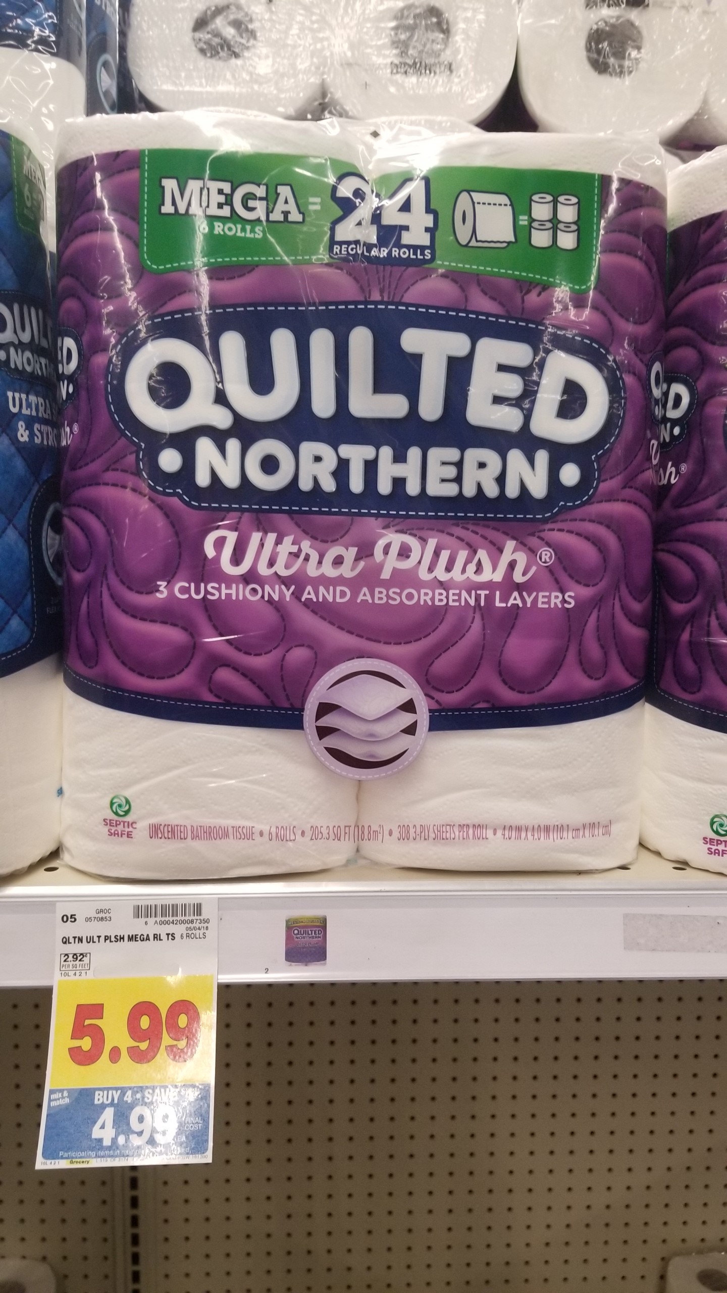 Quilted Northern Bathroom Tissue just $3.74 - Kroger Couponing