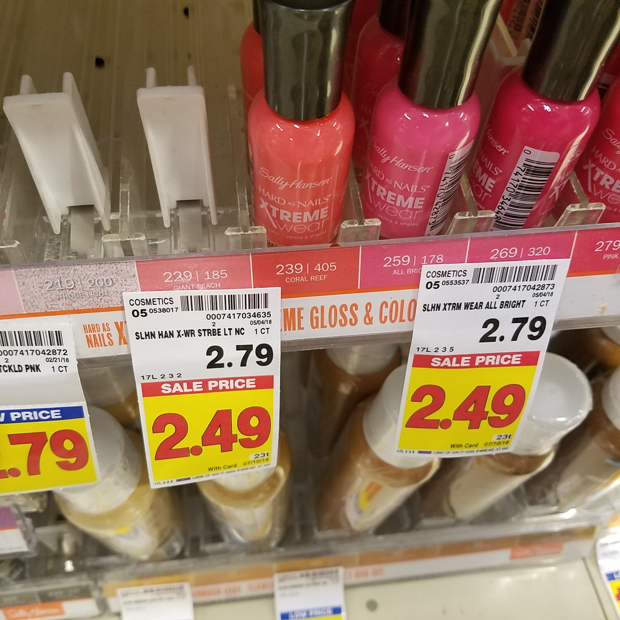 Sally Hansen Nail Polish just 1.49 Kroger Couponing