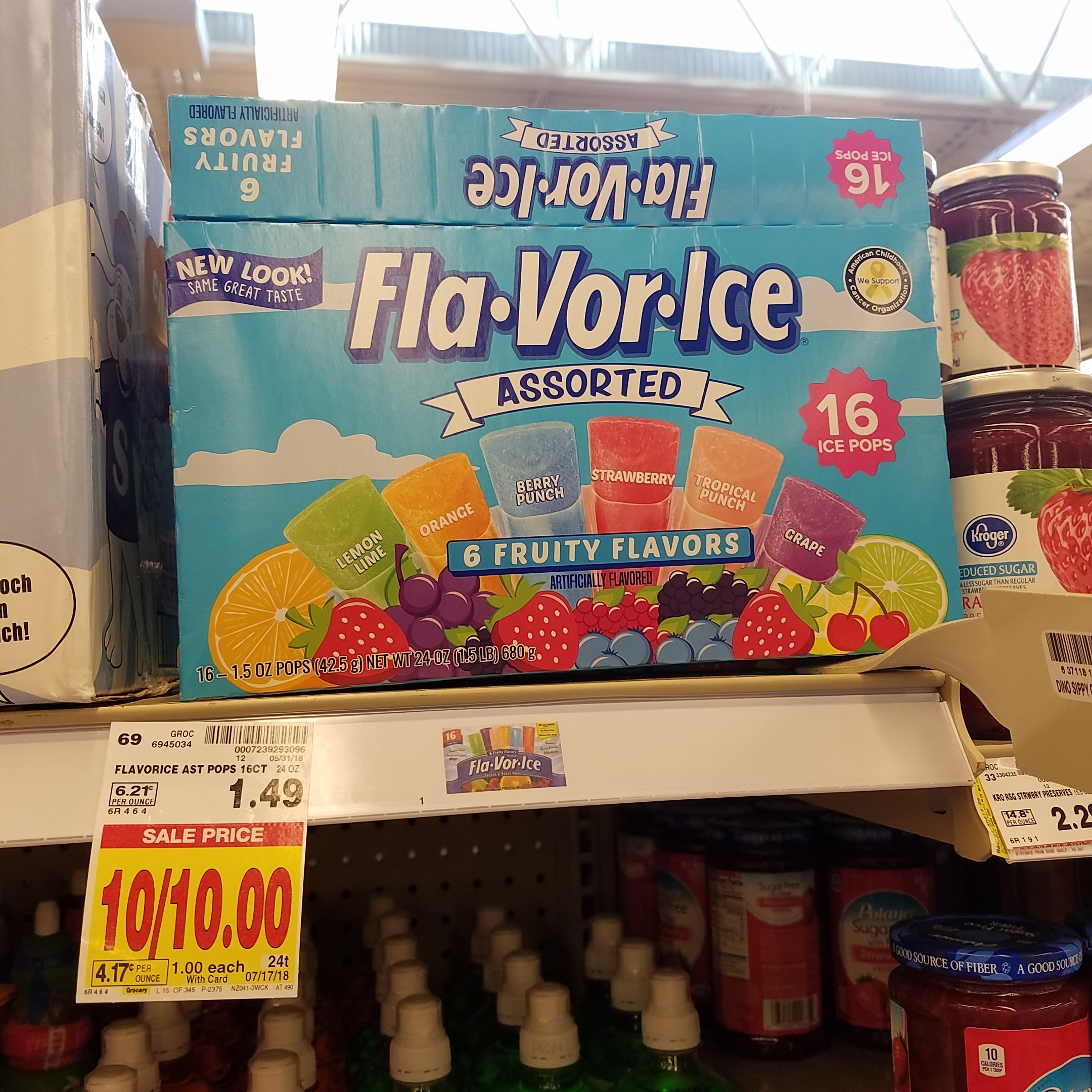 Fla Vor Ice Just 50 Kroger Couponing