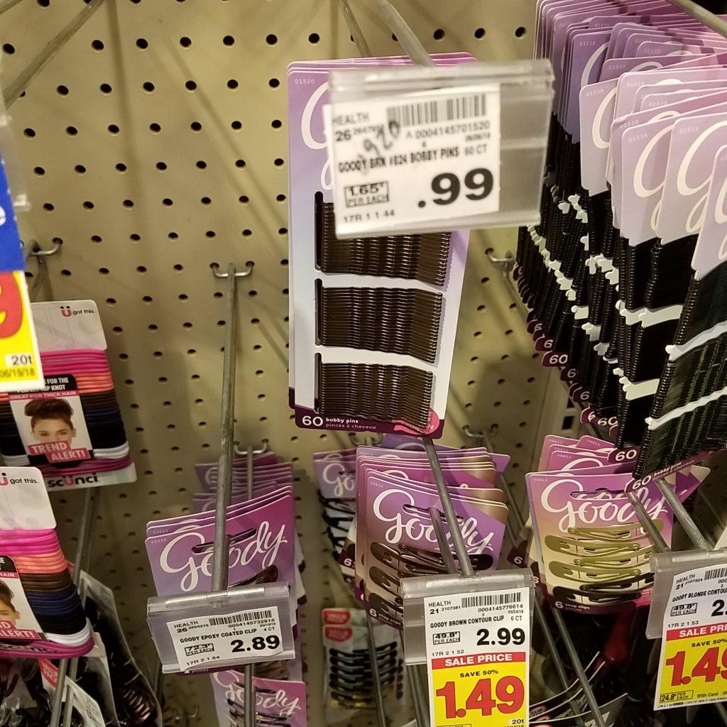 Goody Bobby Pins Just 49 Kroger Couponing