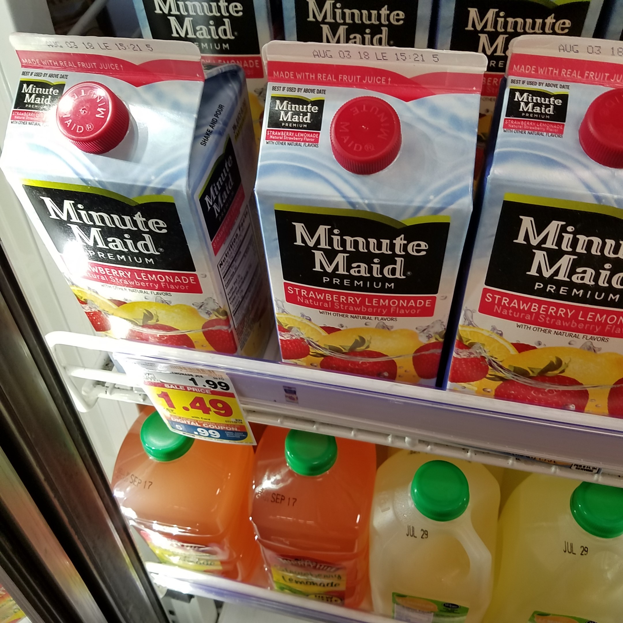 Minute Maid Drinks Just Kroger Couponing