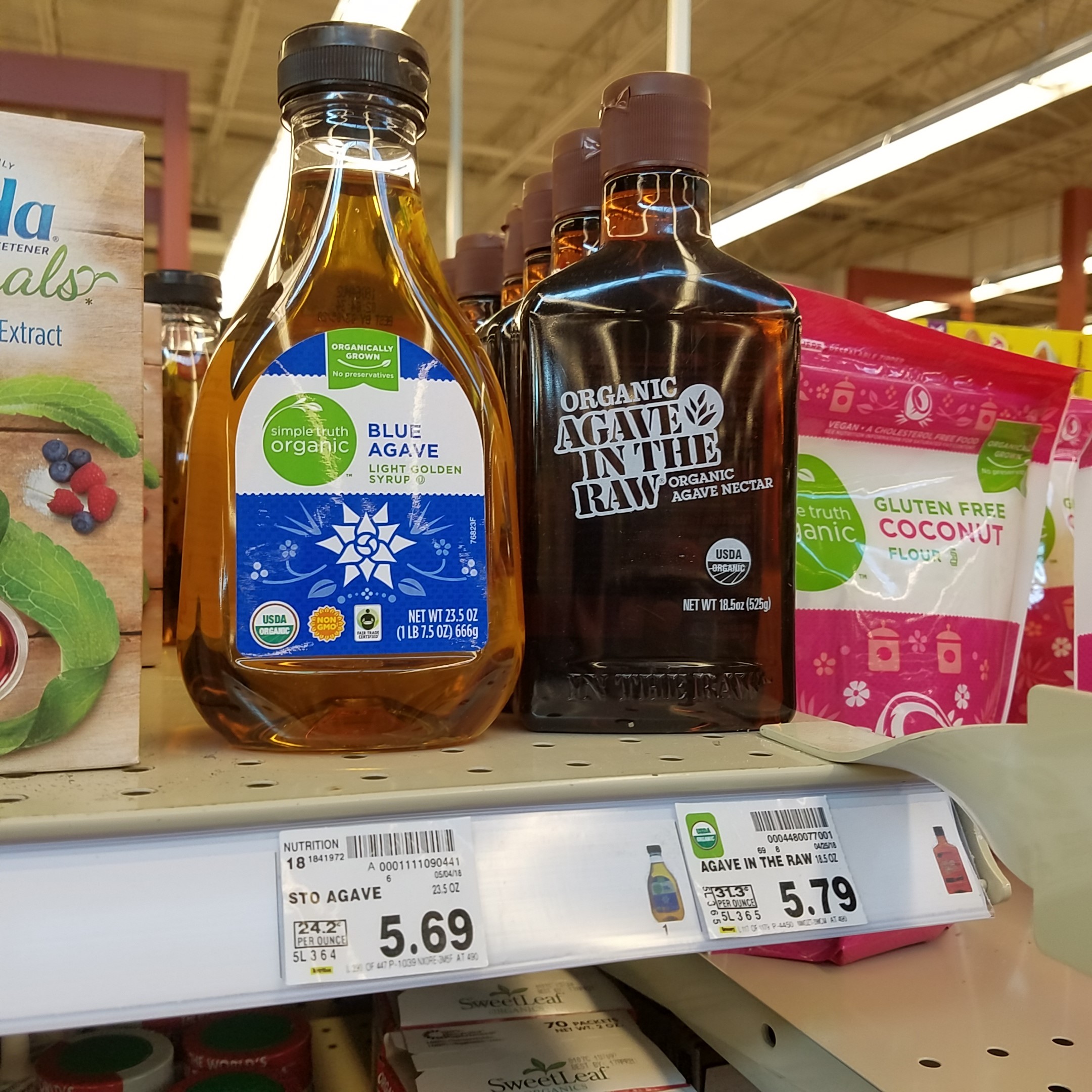Agave in the Raw just 5.04 Kroger Couponing